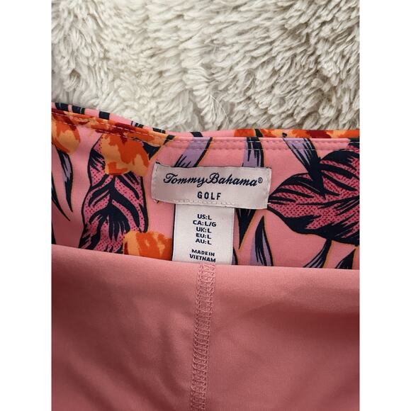 Tommy Bahama Women’s Golf Tennis Skort Size Large Stretch UPF 50 Pink Print - Picture 5 of 6